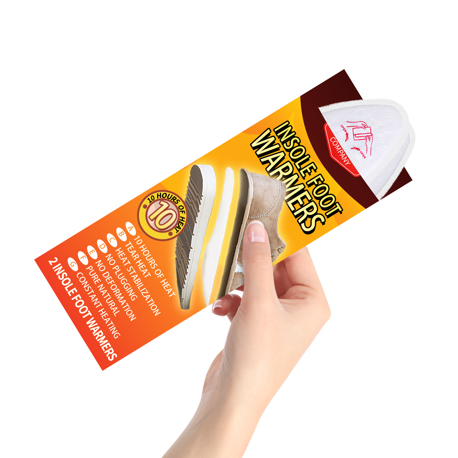 Insole Warmer adhesive - 图片 2